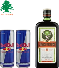 Jagermeister + 2 Red Bull